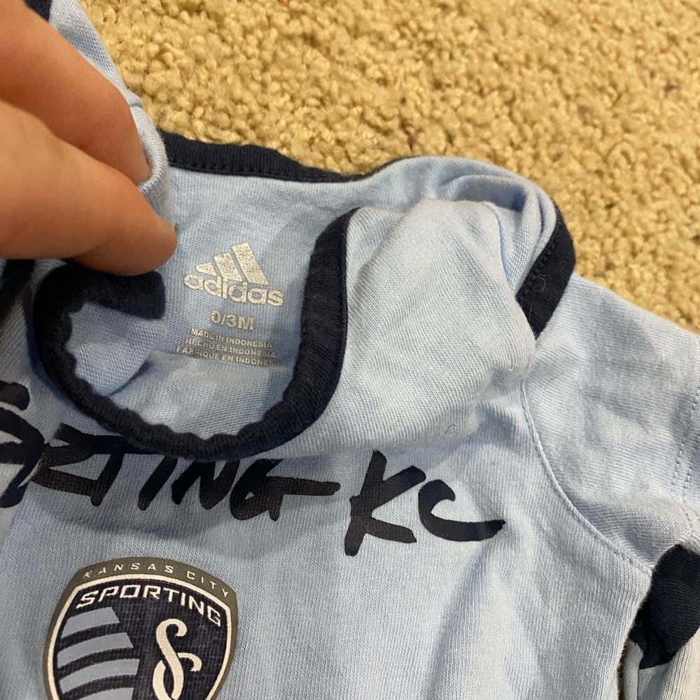 Sporting KC Baby Onesie Set - Picture 5 of 6